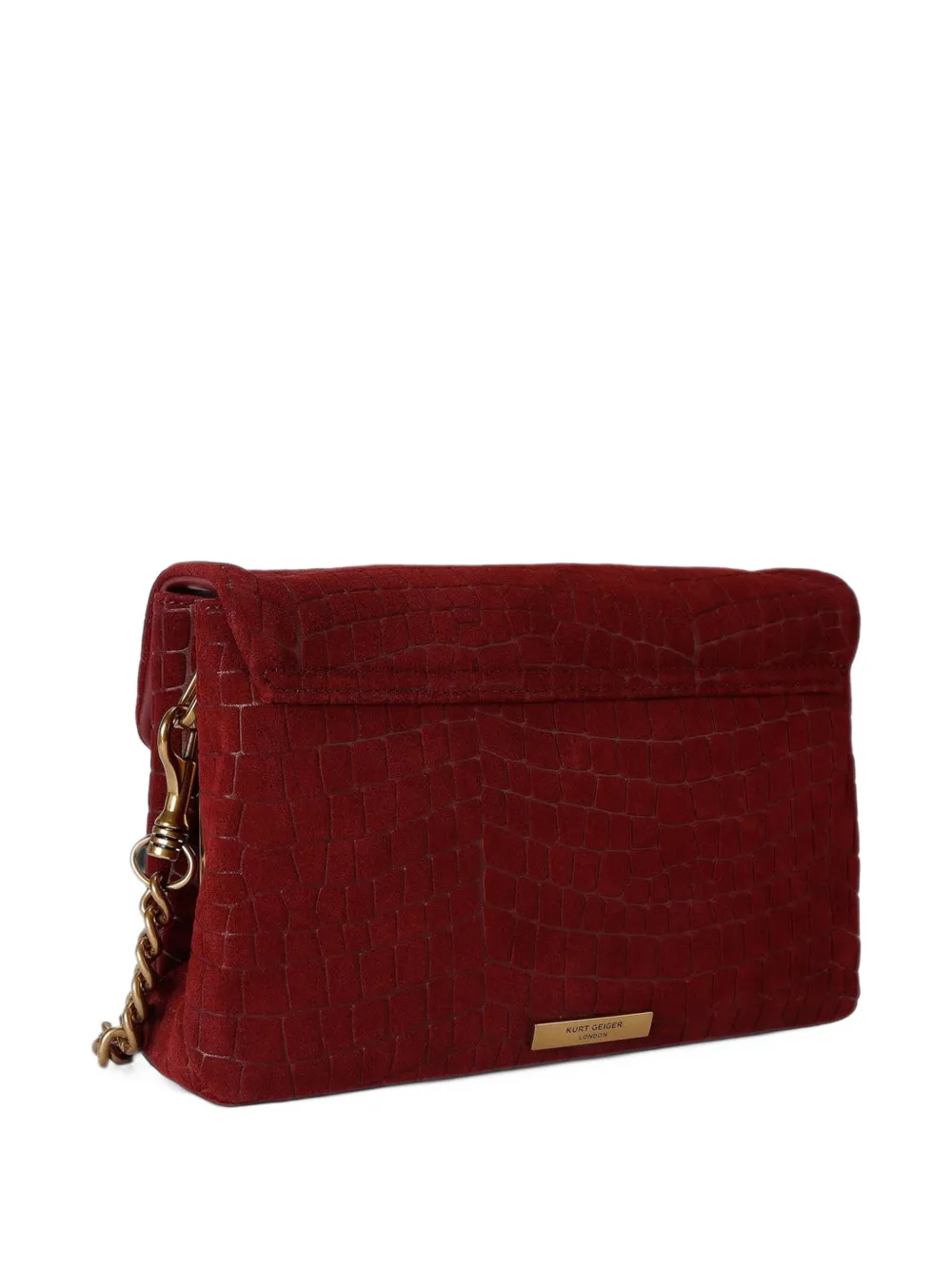 Kurt Geiger London Celia schoudertas Rood