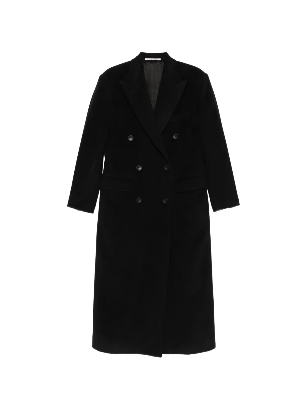 Tagliatore Caitlyn double-breasted peak-lapel coat - Schwarz