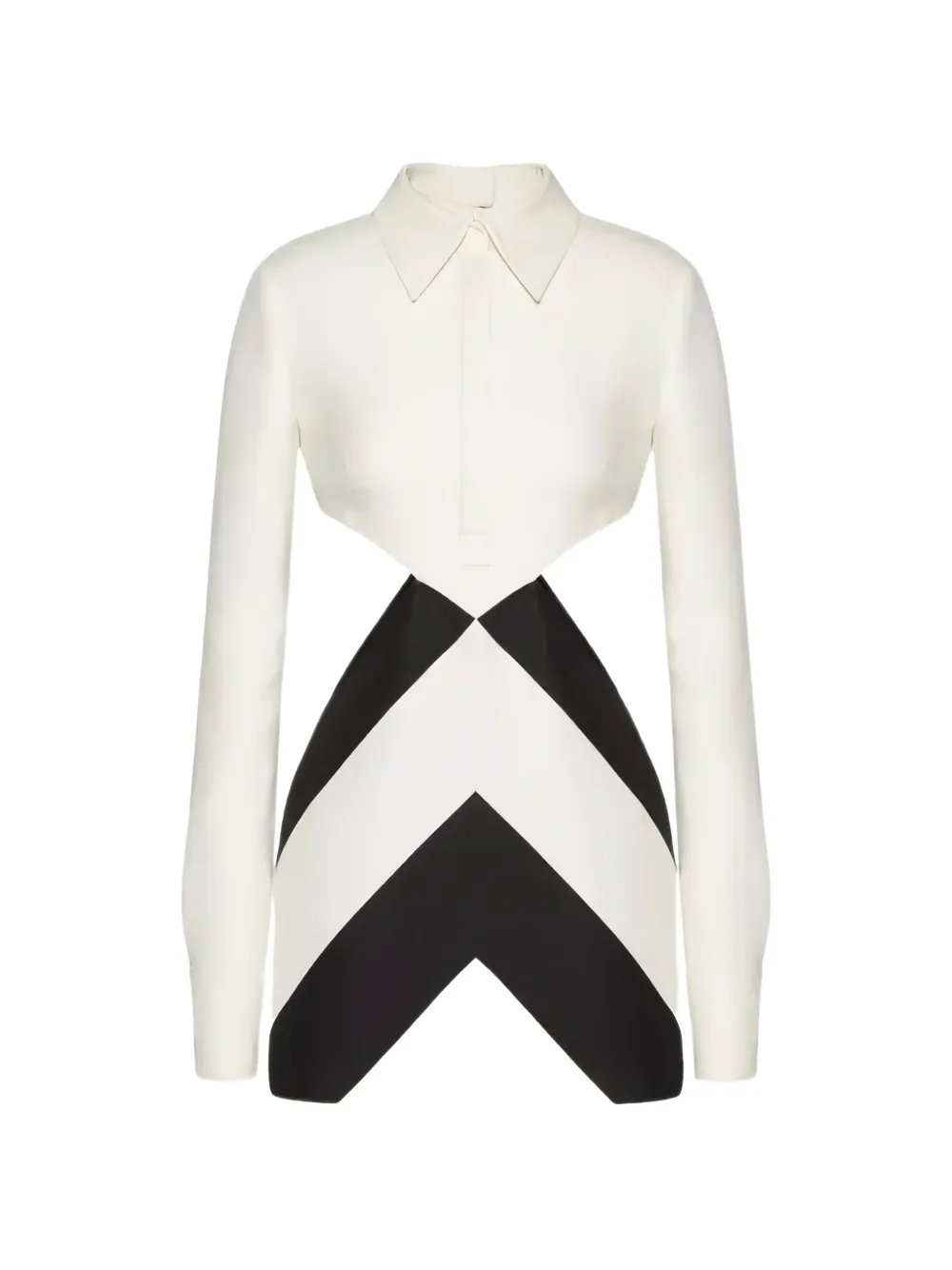 Valentino Garavani Strhype Crepe Couture mini dress - Blanc Valentino Garavani Strhype Crepe Couture mini dress - Blanc