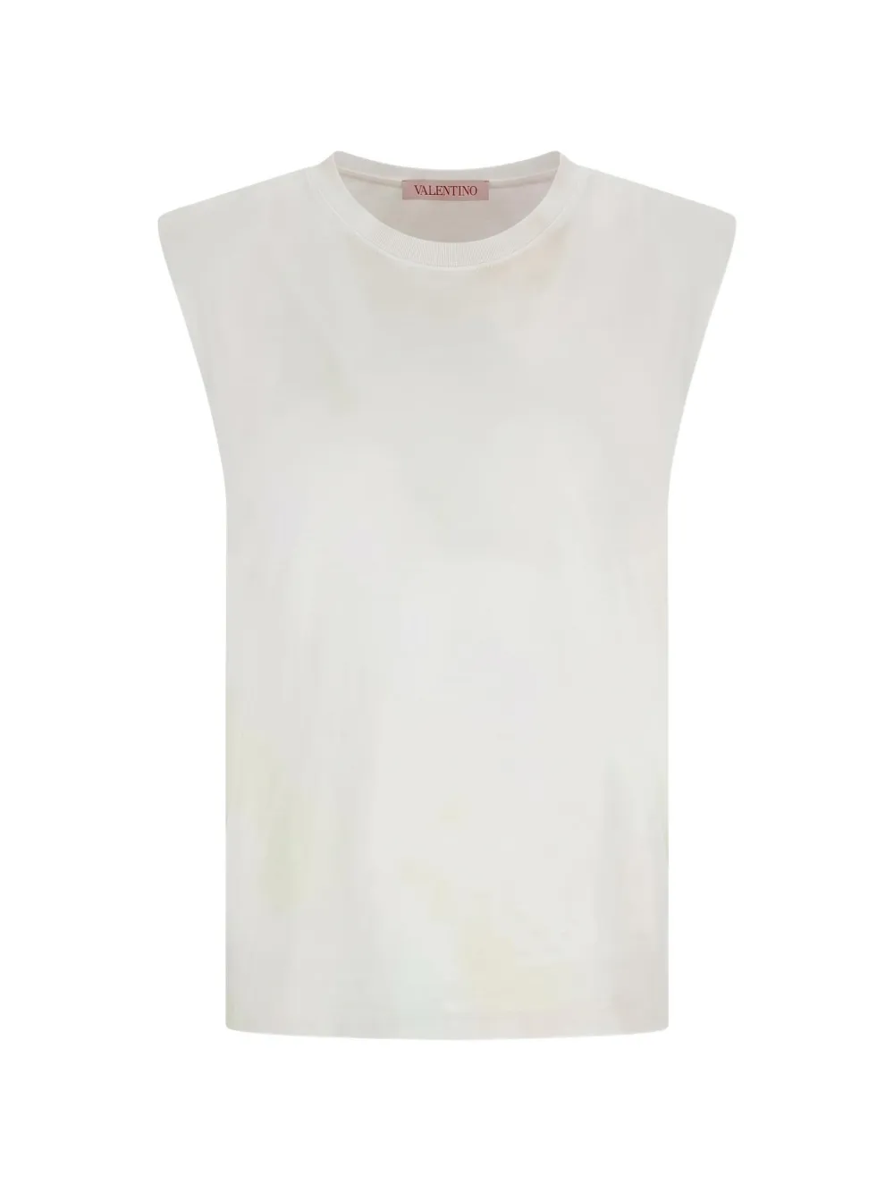 Valentino Garavani Tanktop met schoudervullingen Wit