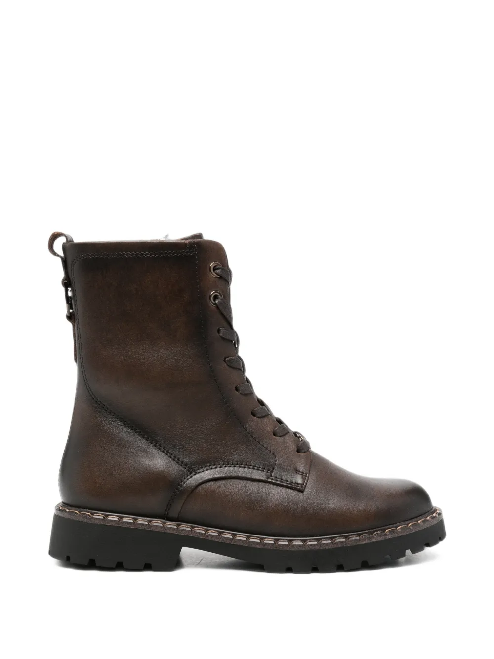 TAMARIS lace-up ankle boots - Brown