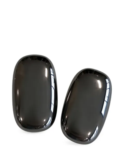 Brunello Cucinelli polished oval earrings
