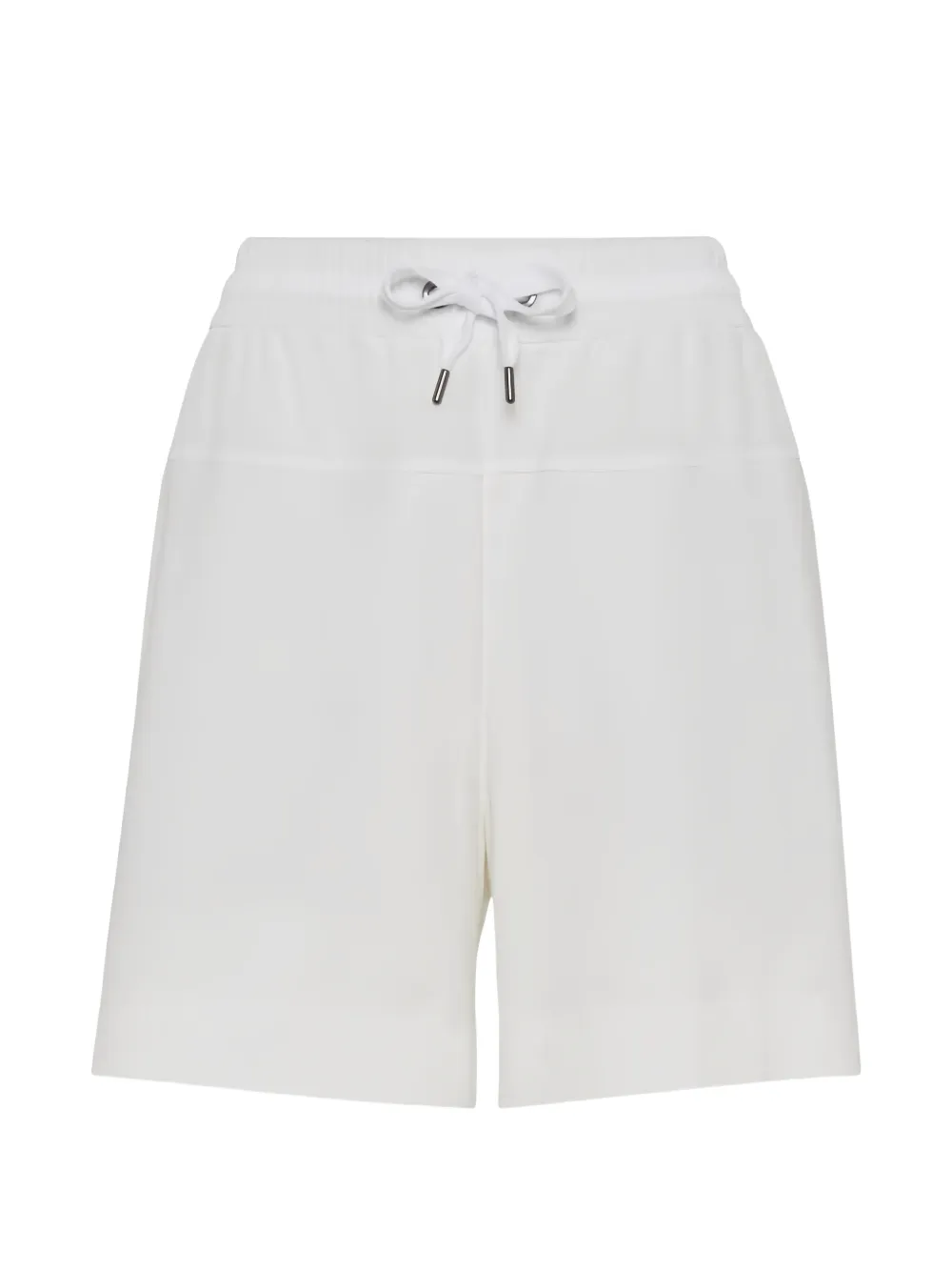 Brunello Cucinelli drawstring-waist shorts - Blanc