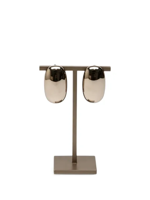 Brunello Cucinelli polished dome earrings