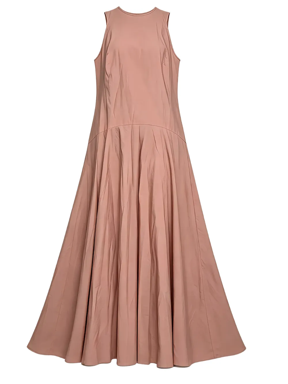 Brunello Cucinelli Mouwloze maxi-jurk Roze
