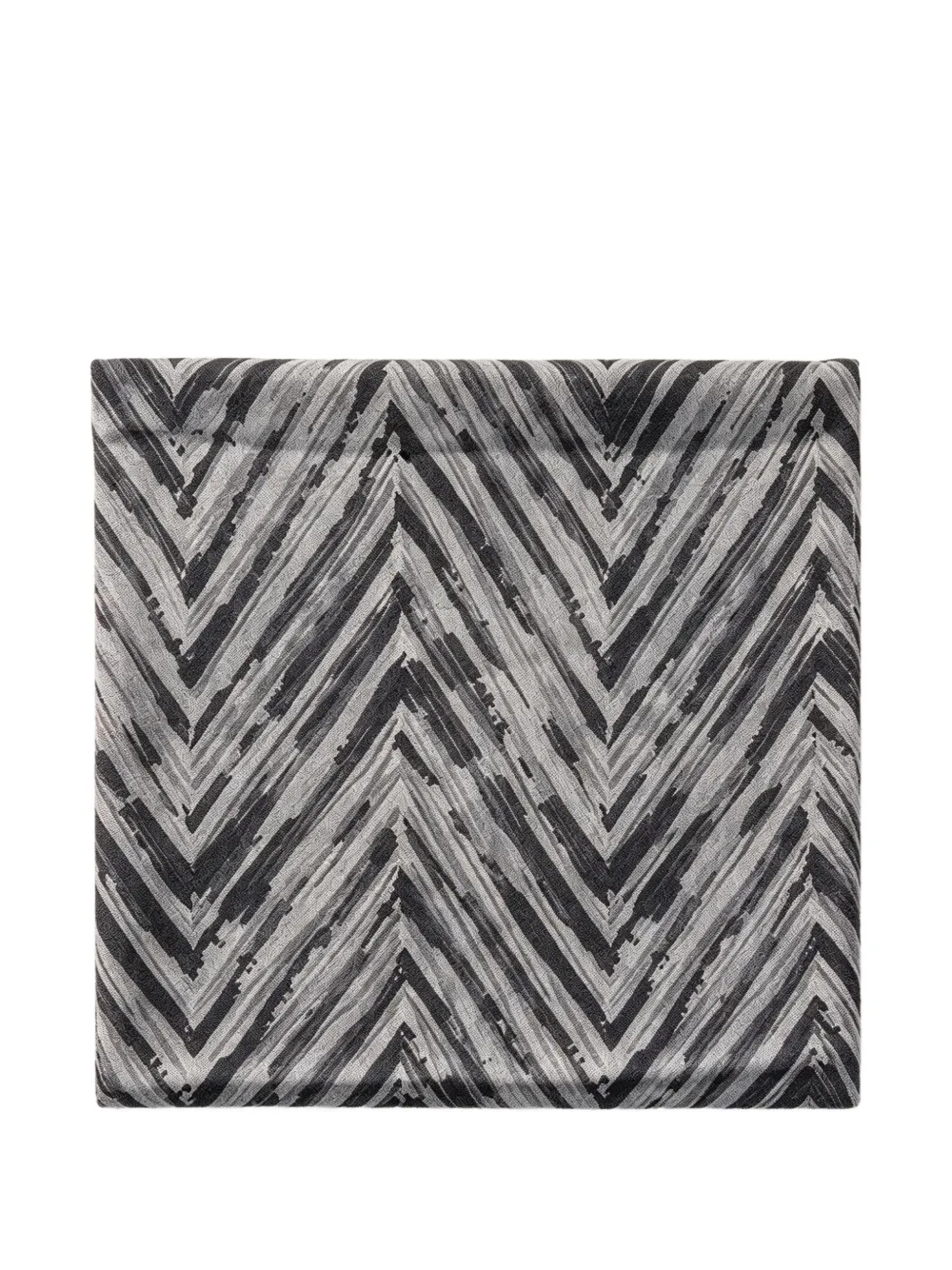 Brunello Cucinelli Sjaal met chevron print Grijs