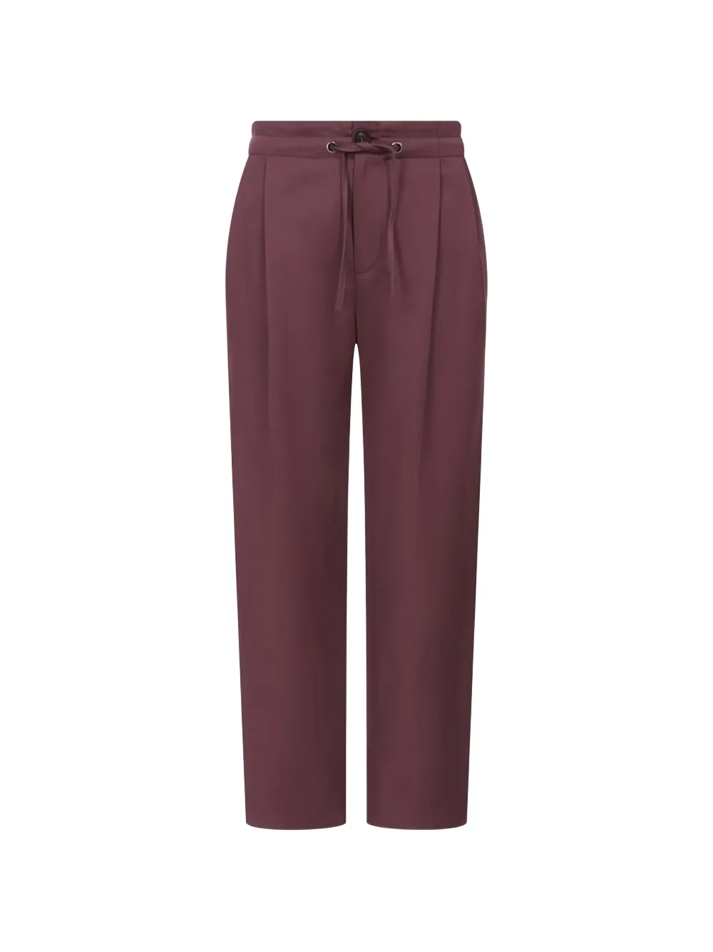 Brunello Cucinelli pleated drawstring-fastening trousers - Violet Brunello Cucinelli pleated drawstring-fastening trousers - Violet