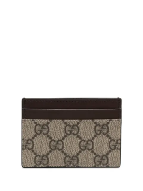 Gucci Pre-Owned 2000-2015 GG Supreme card holder