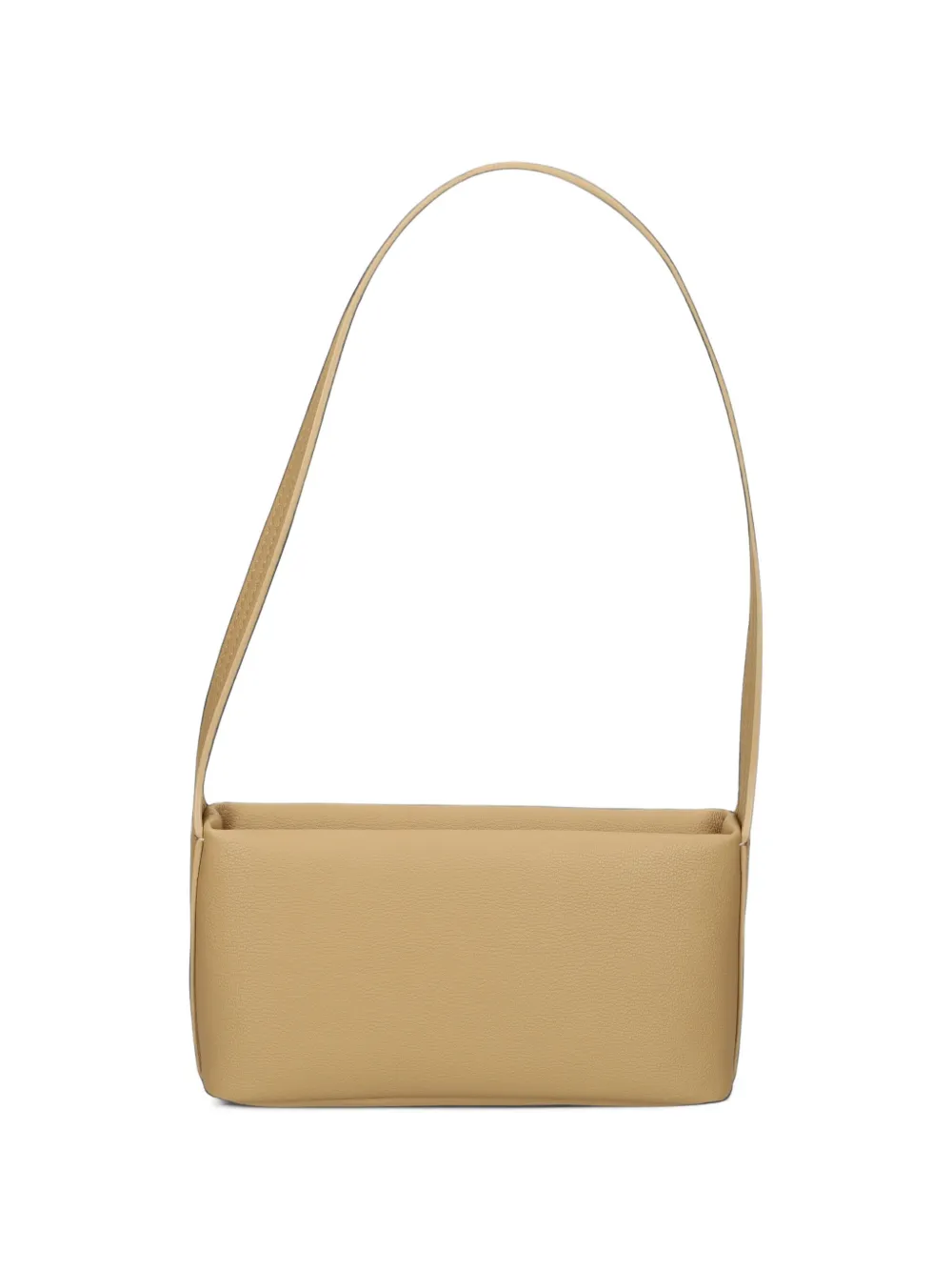 Lacoste Schoudertas met logoplakkaat Beige