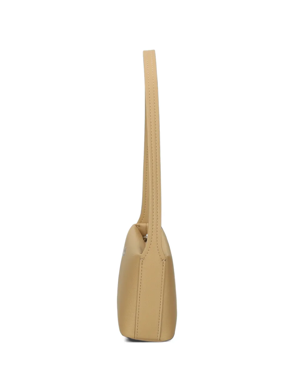 Lacoste Schoudertas met logoplakkaat Beige