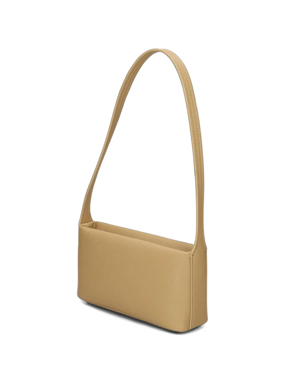 Lacoste Schoudertas met logoplakkaat Beige