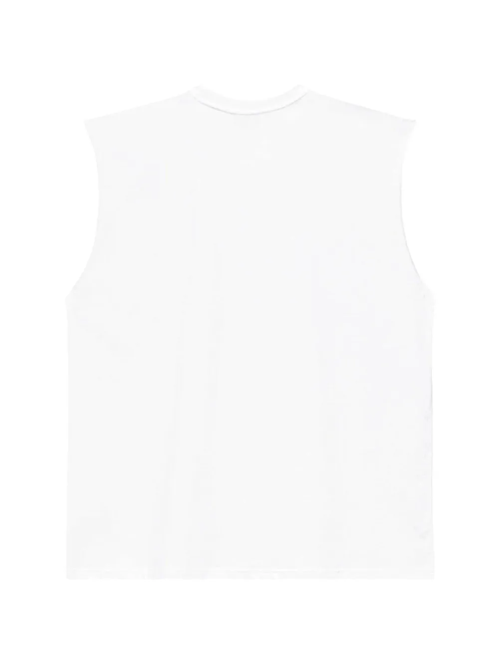 RTA Terry Muscle T-shirt met logo Wit