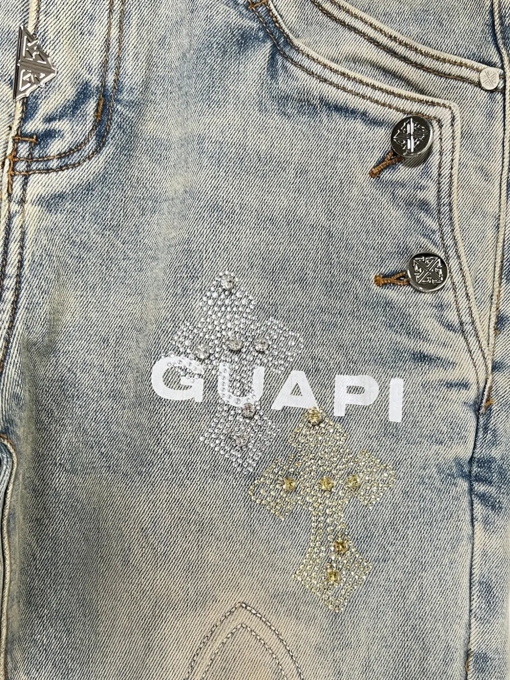 GUAPI Cross jeans Blauw