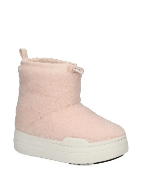 Moon Boot Kids faux-shearling boots