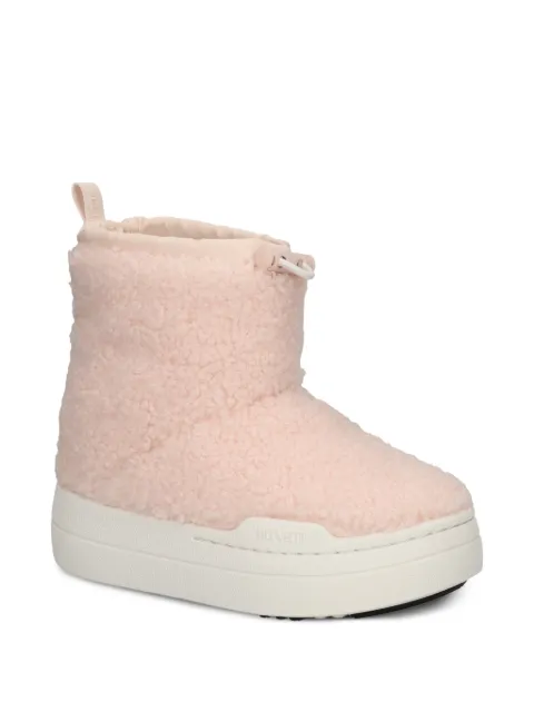 Moon Boot Kids faux-shearling boots