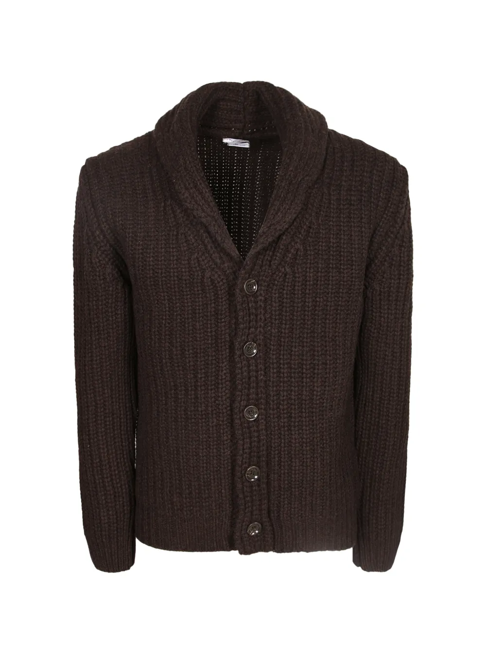 Daniele Fiesoli shawl-collar chunky-knit cardigan Bruin