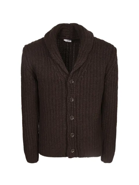 Daniele Fiesoli shawl-collar chunky-knit cardigan