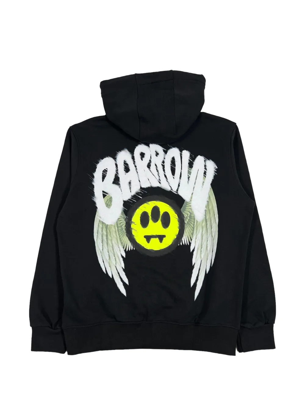 BARROW Hoodie met print Zwart