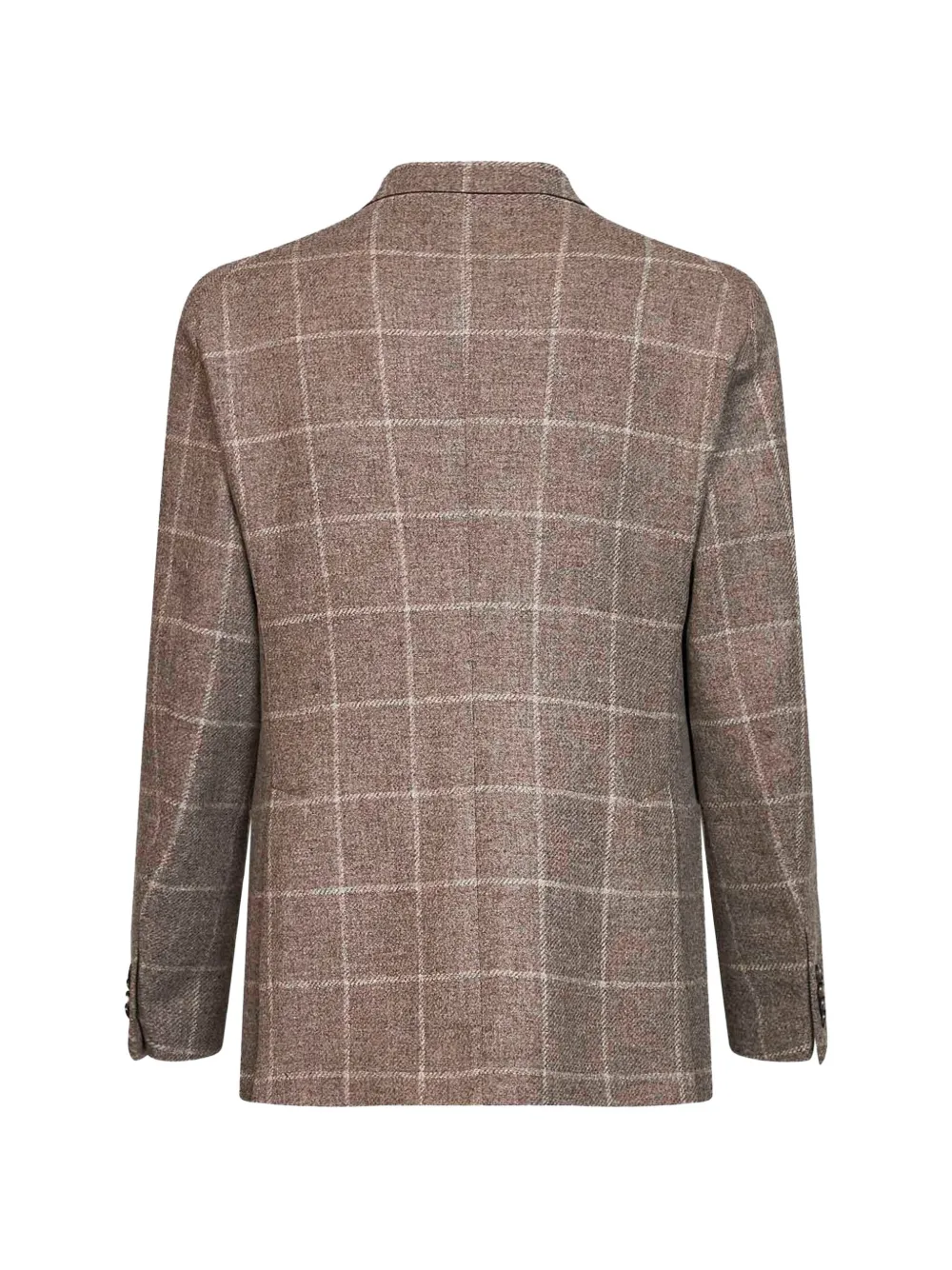 Tagliatore Geruite blazer Bruin