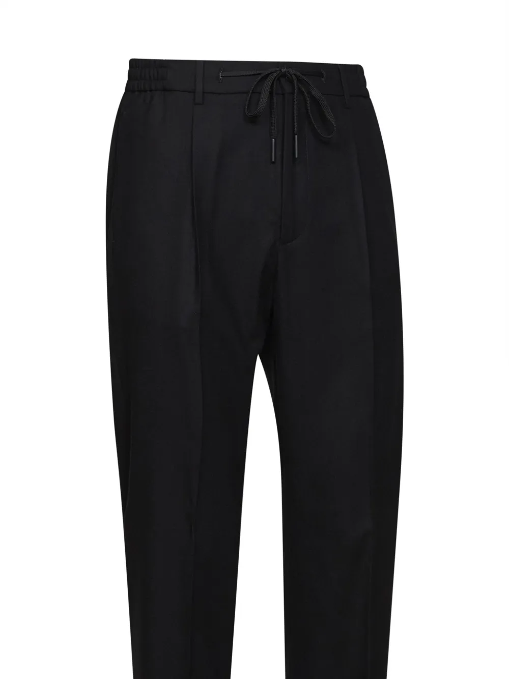 Tagliatore Broek met trekkoord Zwart