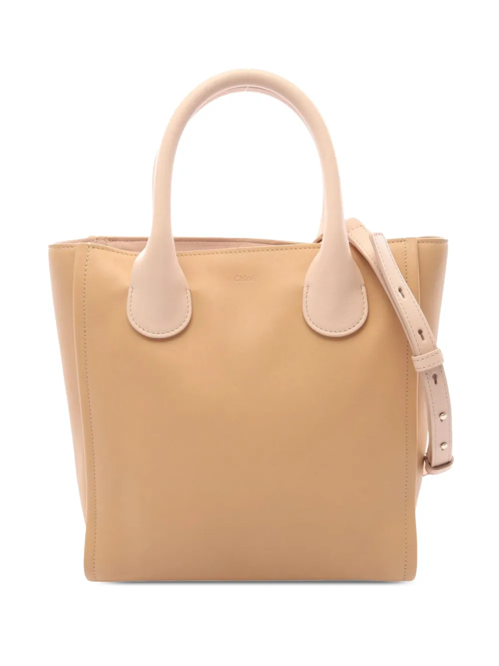 Chloé Pre-Owned 2002-2026 Small Leather Joyce satchel - Nude