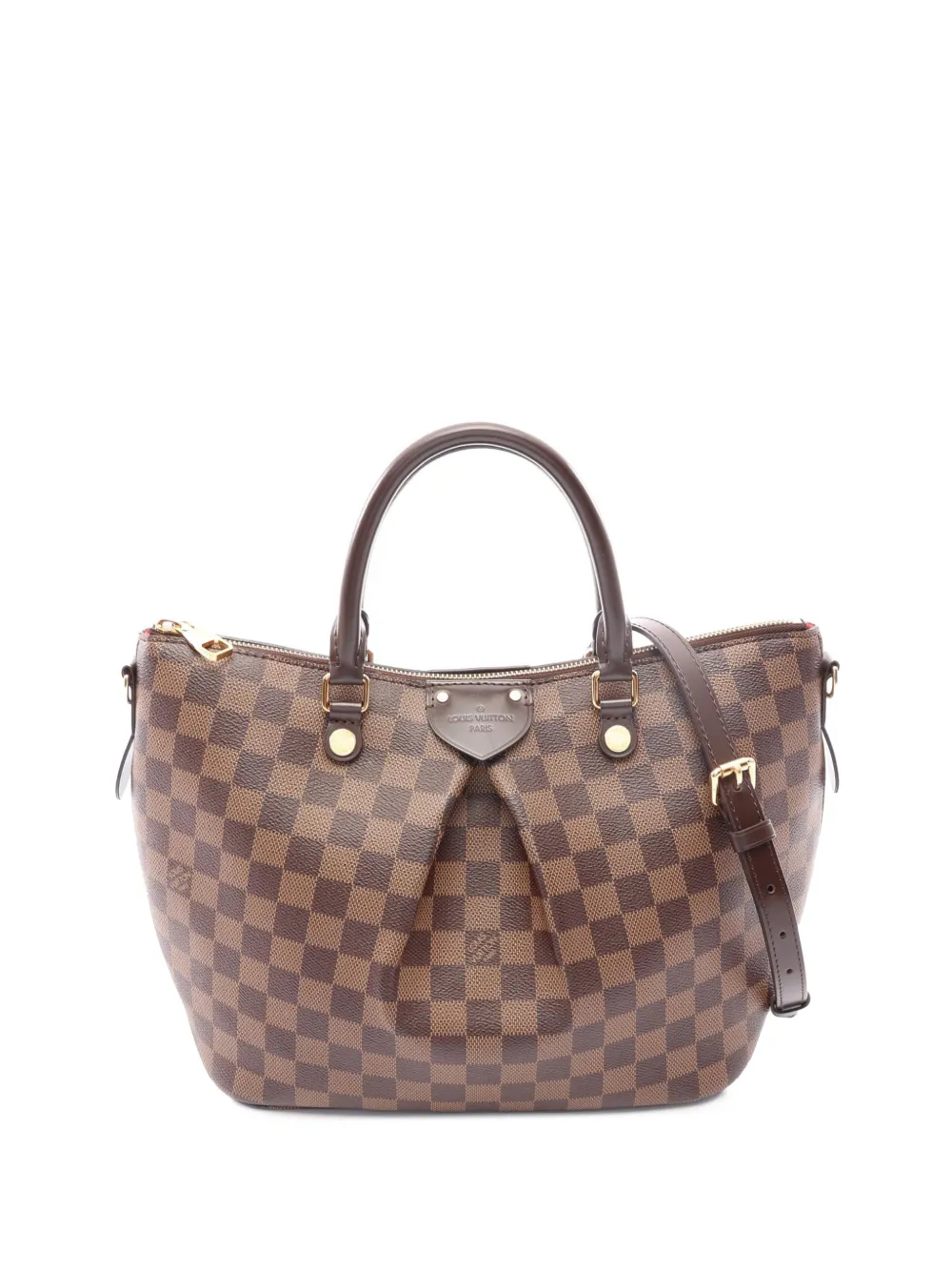 Louis Vuitton Pre-Owned 2017 Damier Ebene Siena MM satchel - Brown