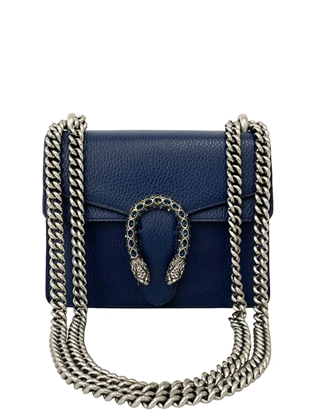 Gucci Pre-Owned 2016-2026 Small Leather Dionysus crossbody bag - Blau