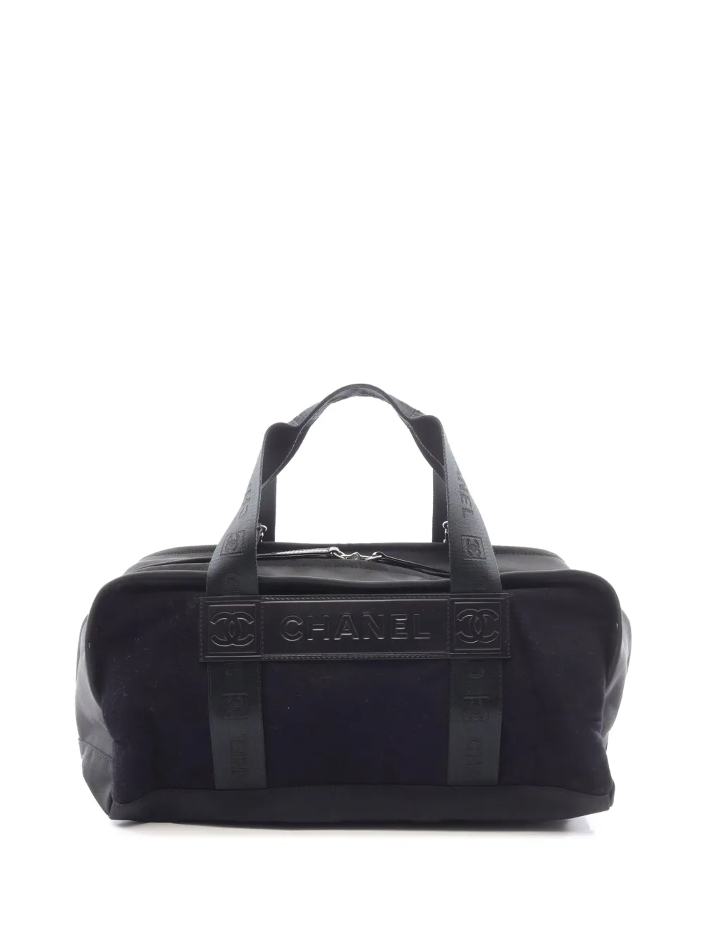 CHANEL Pre-Owned 2004-2005 Sport Line Wool handbag - Nero