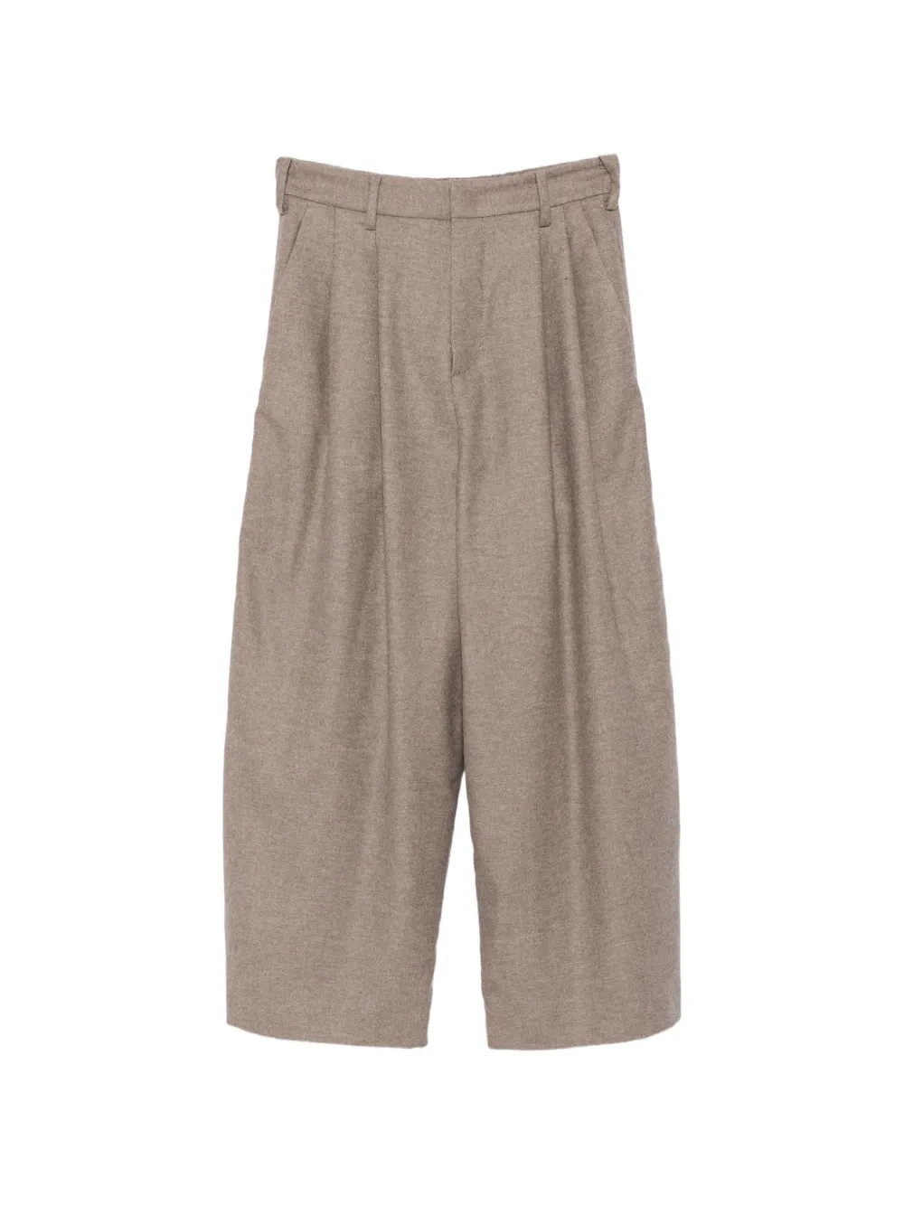 SUSANNE BOMMER Broek met wijde pijpen Beige