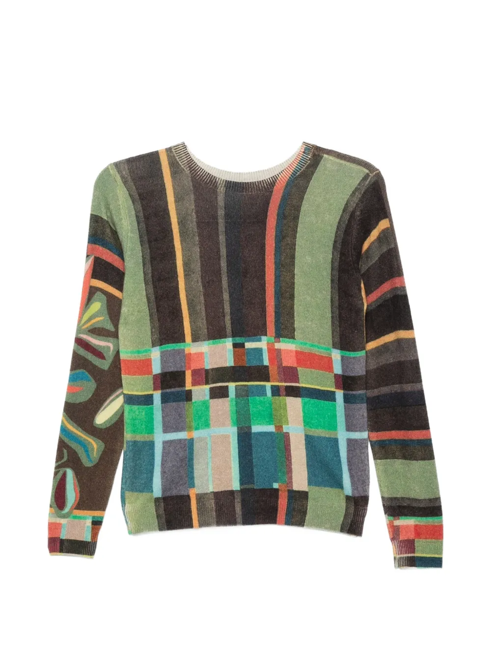 JEi'S geometric-pattern sweater
