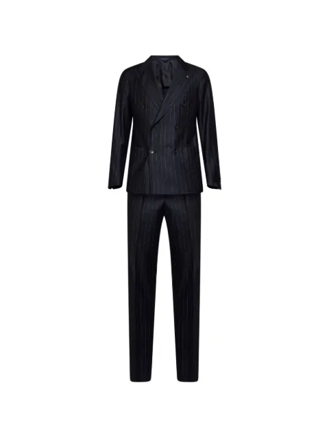 Tagliatore pinstriped double-breasted suit