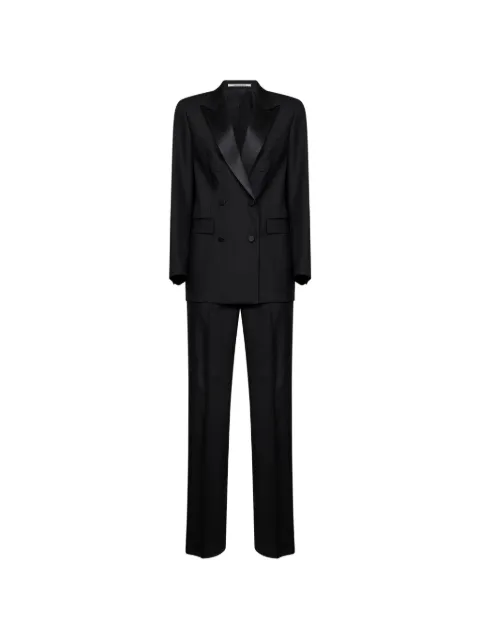 Tagliatore double-breasted virgin wool suit