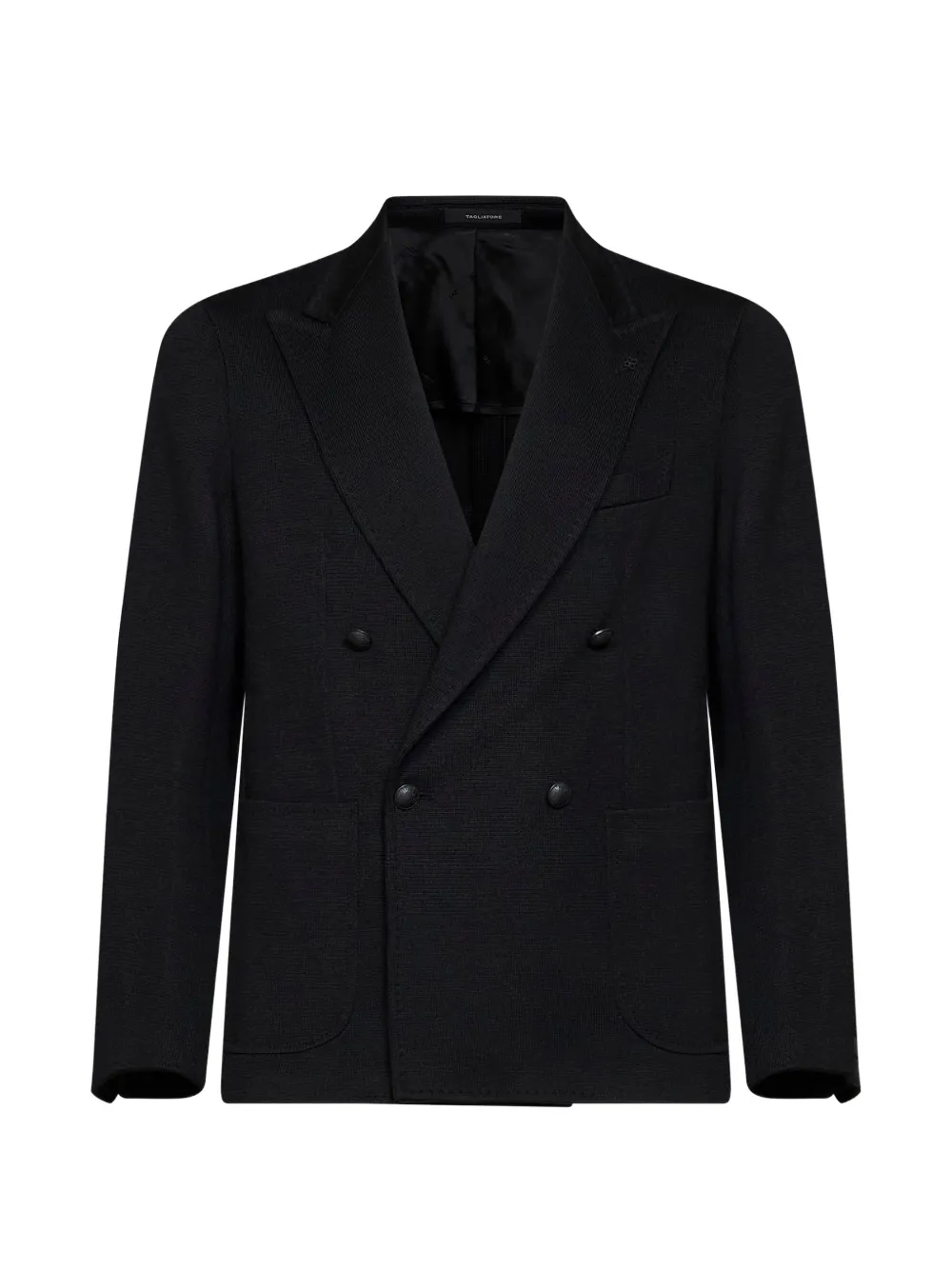 Tagliatore Blazer met dubbele rij knopen Zwart