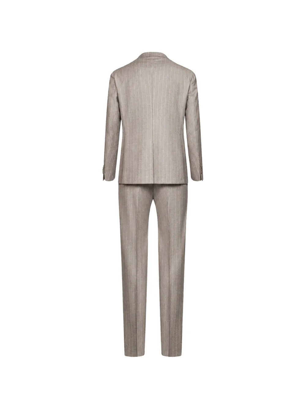 Tagliatore Pak met krijtstreep Beige