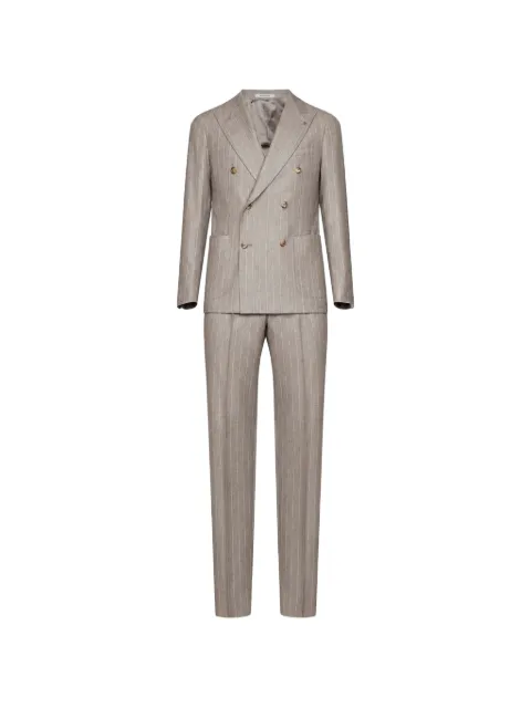 Tagliatore pinstriped double-breasted suit