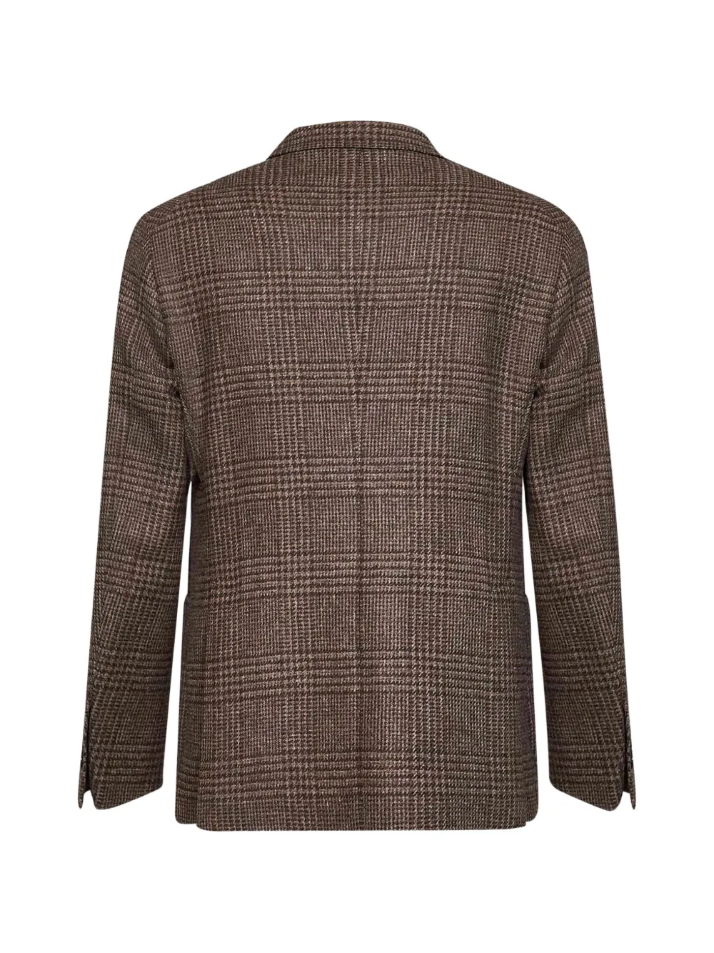 Tagliatore Blazer met Prince of Wales ruit Bruin