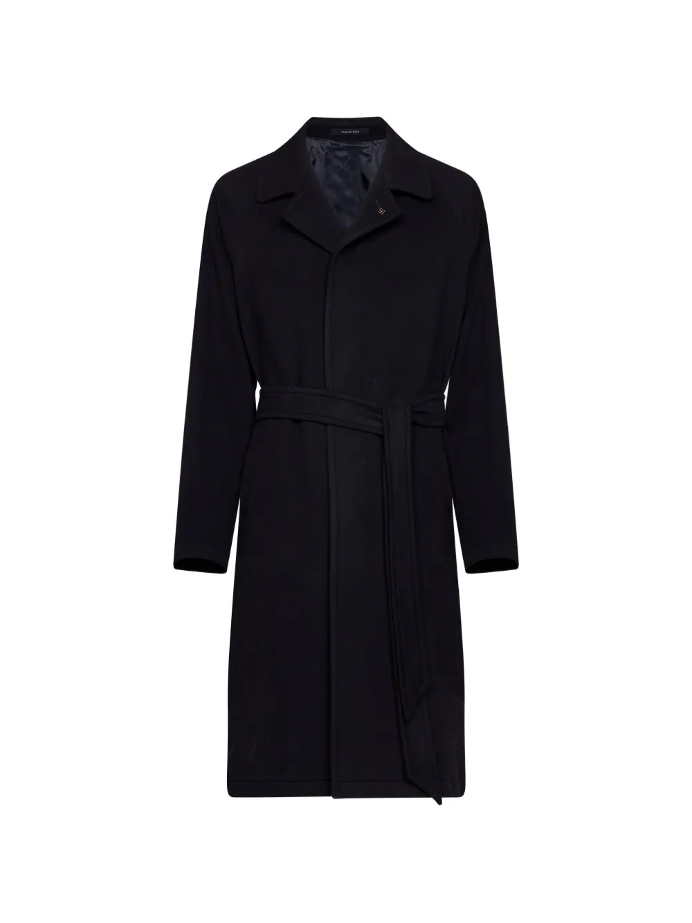 Tagliatore belted single-breasted coat - Bleu Tagliatore belted single-breasted coat - Bleu