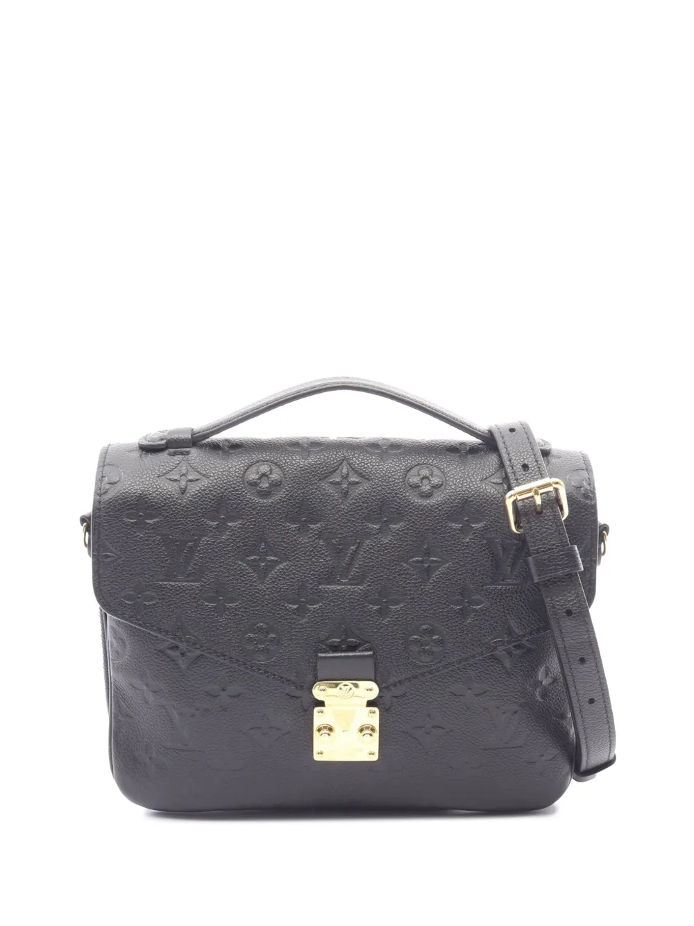 Louis Vuitton Pre-Owned 2018 Monogram Empreinte Pochette Metis satchel - Nero