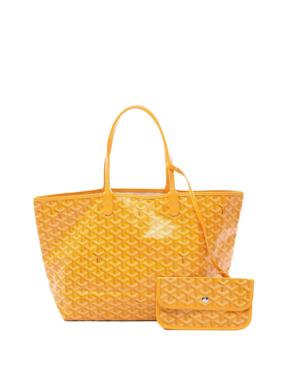 Goyard Pre-Owned 2000-2026 Goyardine Saint Louis PM tote bag - Jaune