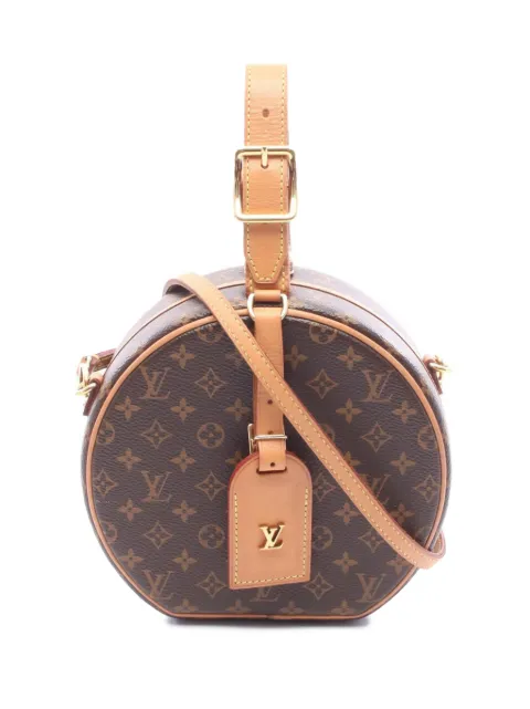 Louis Vuitton Pre-Owned 2018 Monogram Petite Boite Chapeau satchel