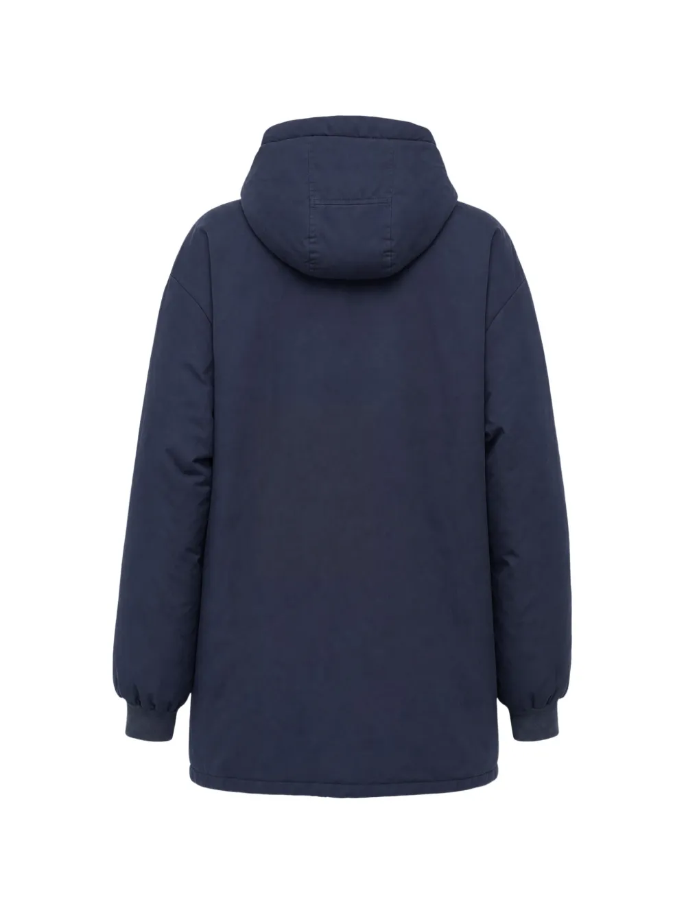 Miu gabardine down jacket Blauw