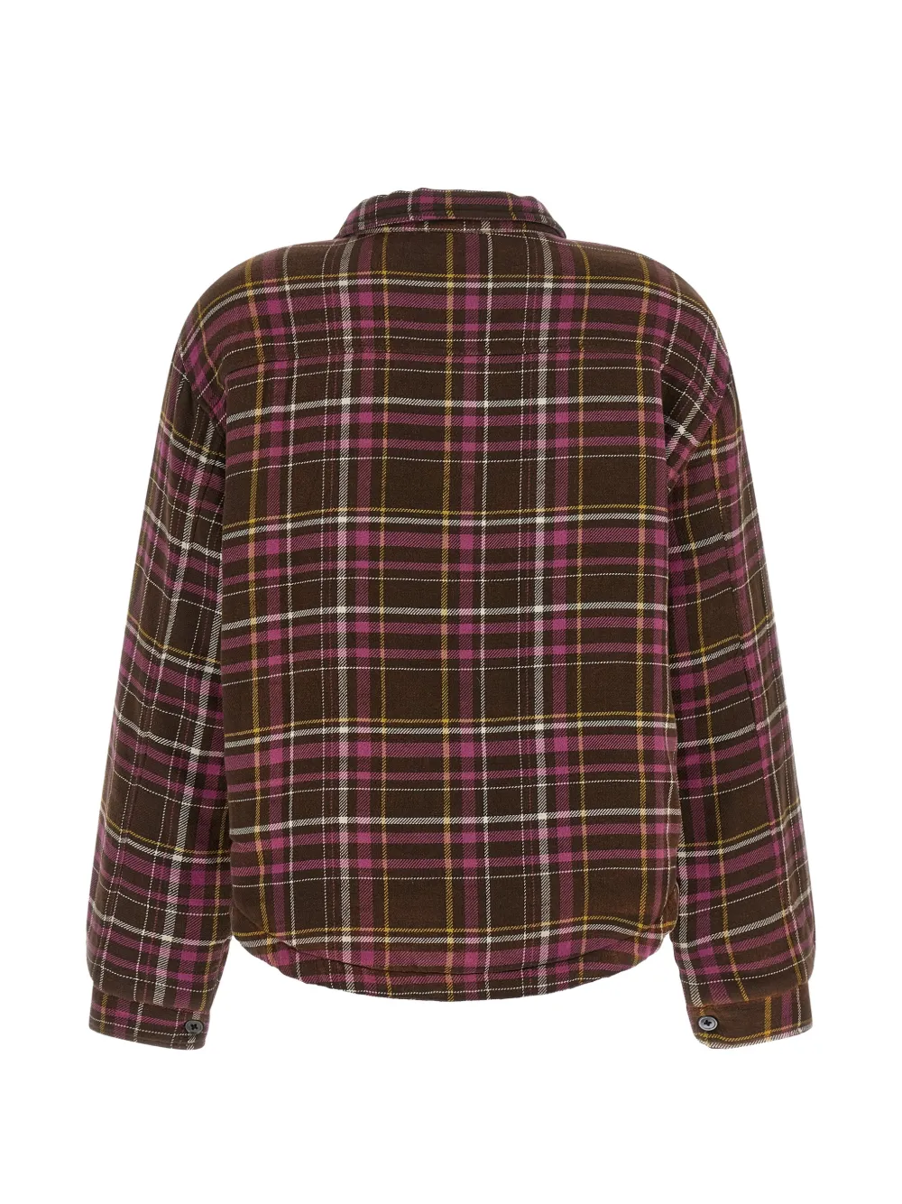 R13 Gewatteerd cropped jack Bruin
