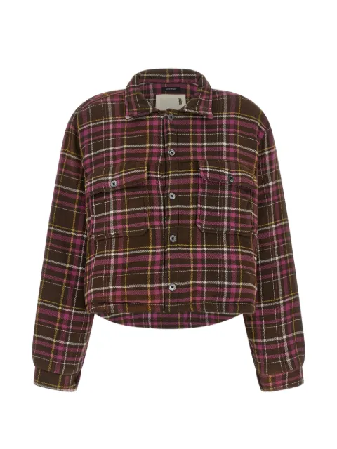 R13 padded-cropped jacket