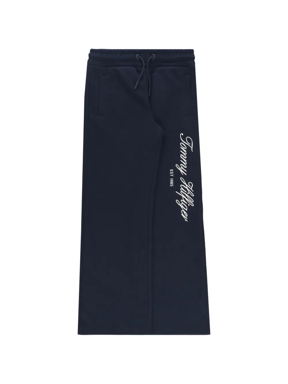 Tommy Hilfiger wide-leg track pants Blauw