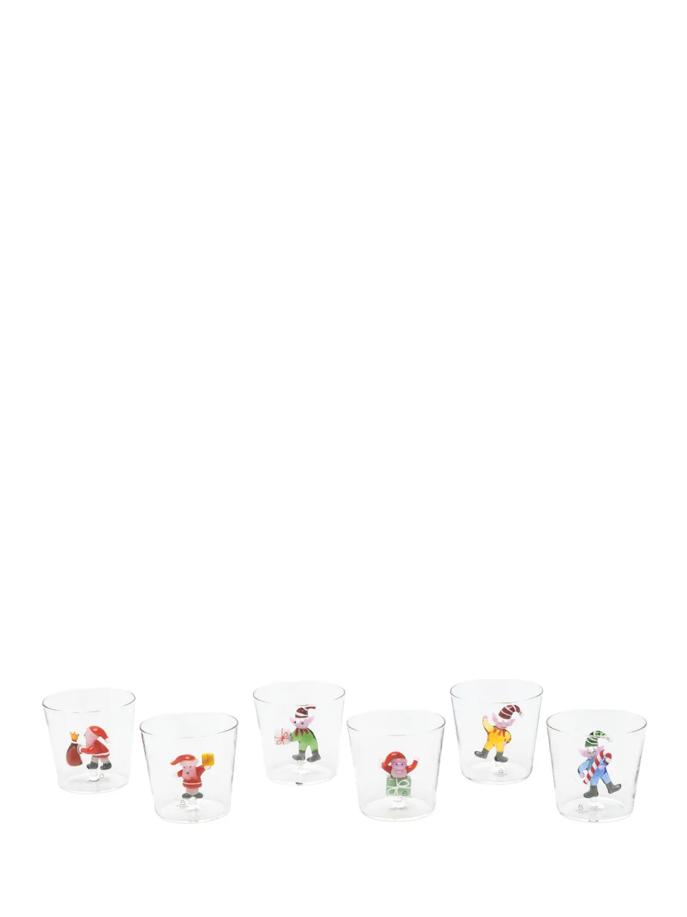 Ichendorf Milano Christmas Tales tumblers set (set of six) - Weiß