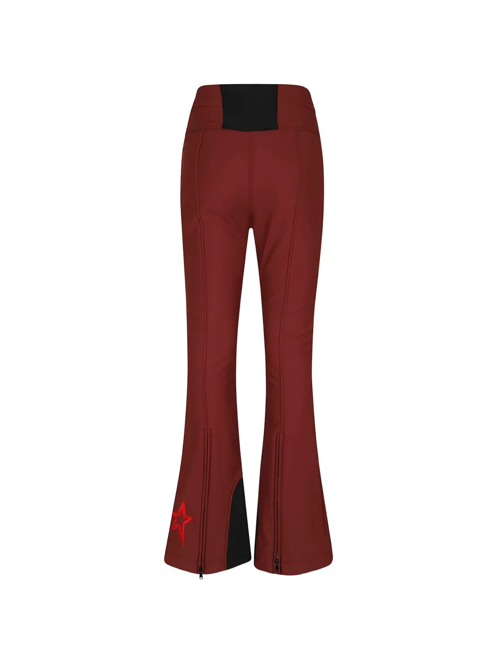 Perfect Moment high-waist Aurora flare ski pant Rood