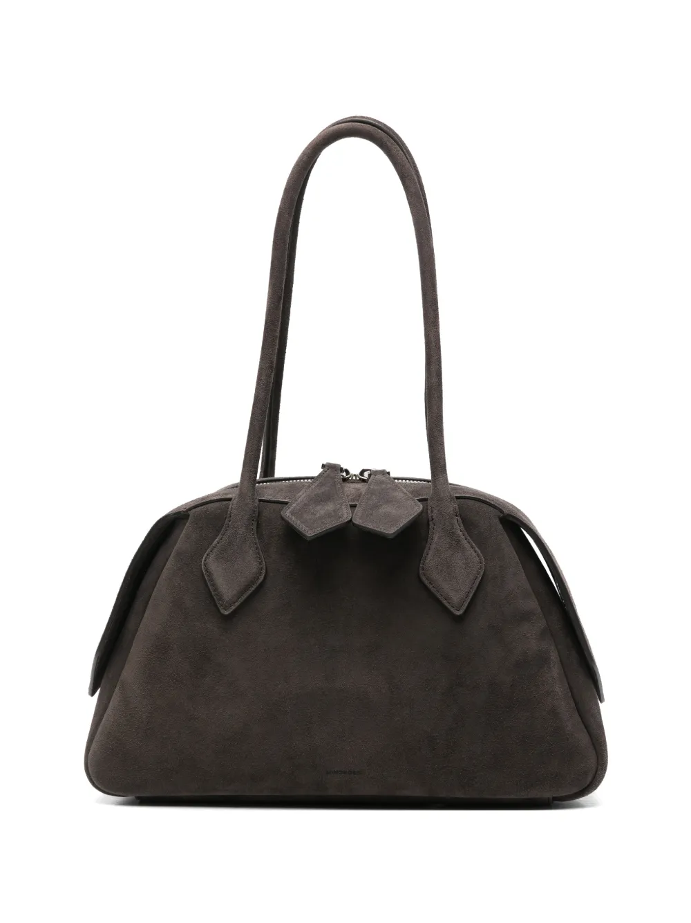 MINOBOSSI Angie suede shoulder bag - Marrone