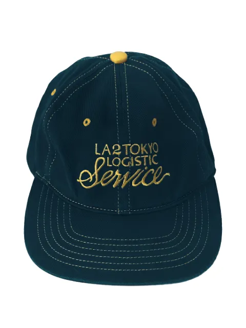 SWJP embroidered logo-patch cap