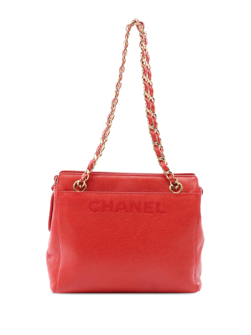 CHANEL Pre-Owned 1997-1999 Caviar shoulder bag - Red