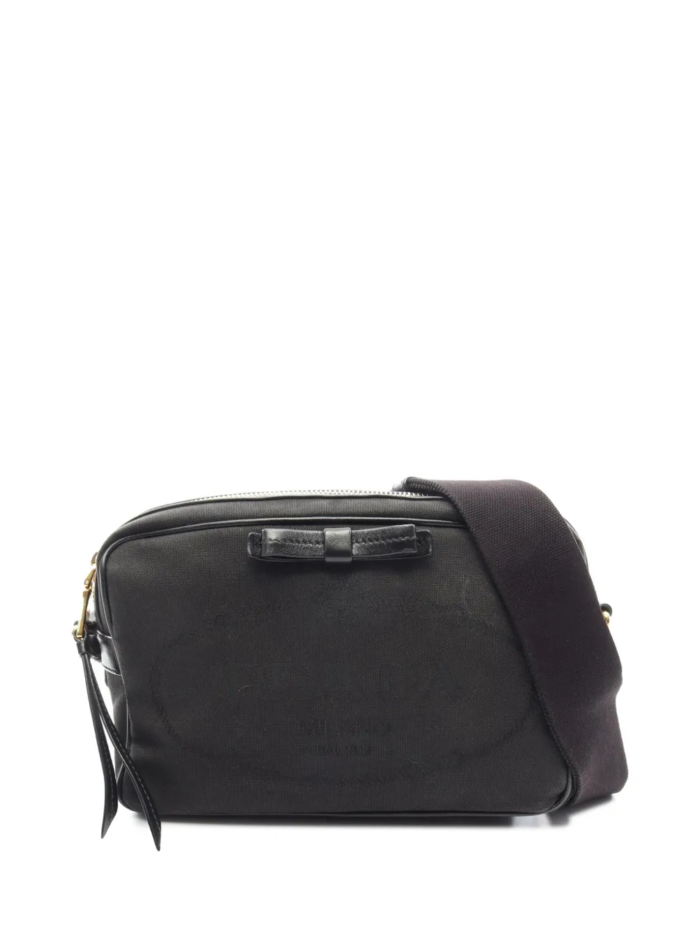 Prada Pre-Owned 2013-2026 Canapa Logo Camera Bag crossbody bag - Nero